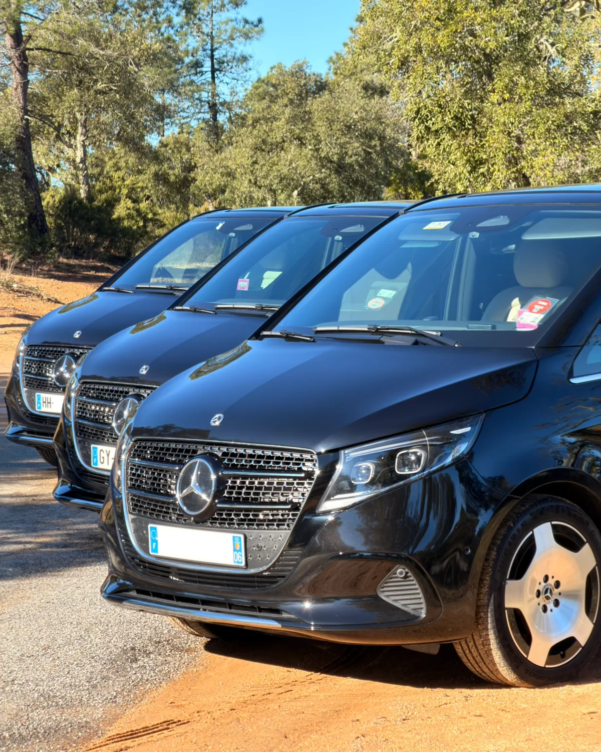 Flotte vans événement corporate